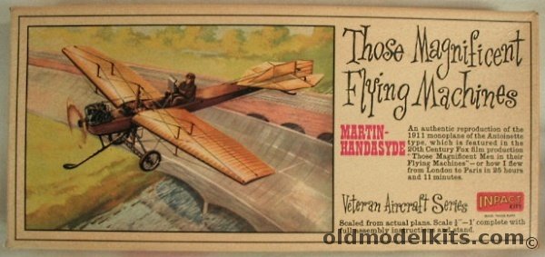 Inpact 1/48 1911 Martin-Handasyde, P102 plastic model kit